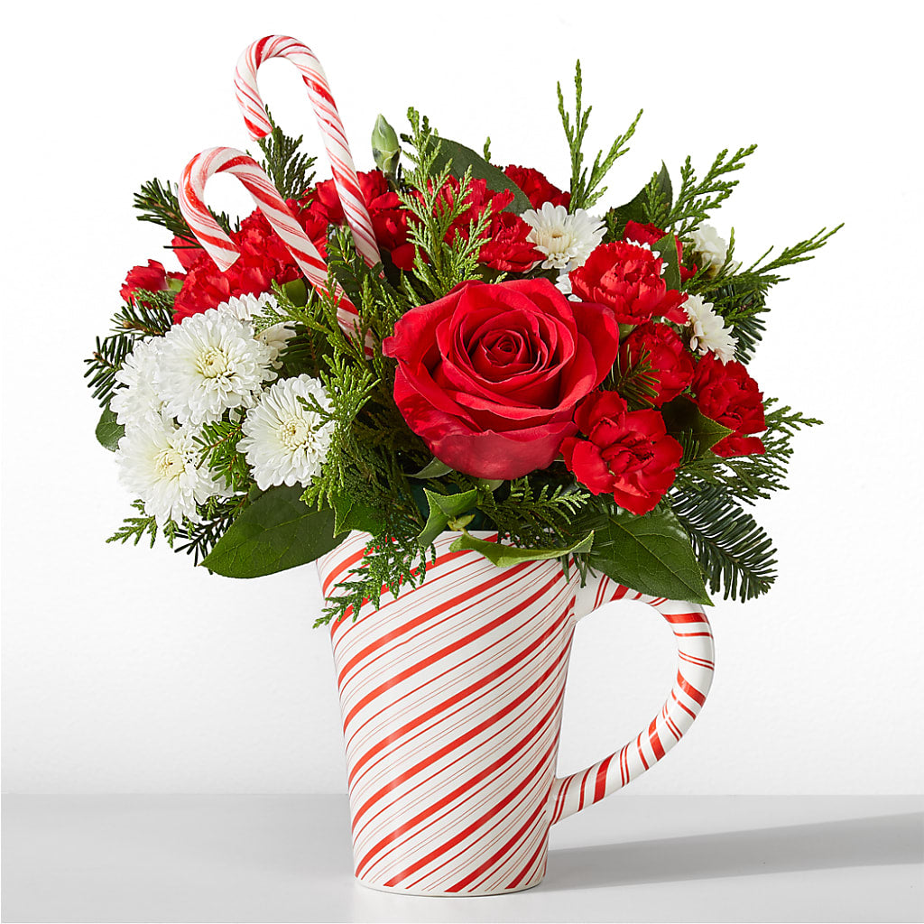 Peppermint Swirl Mug – Unique Flowers And Wedding, Dania Beach FL