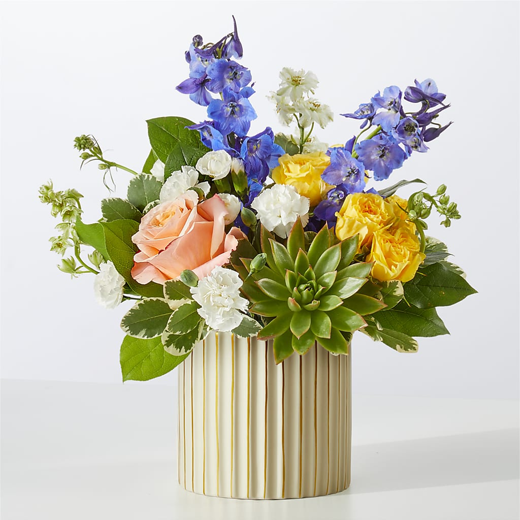 Cobalt Reverie Bouquet – Unique Flowers And Wedding, Dania Beach FL