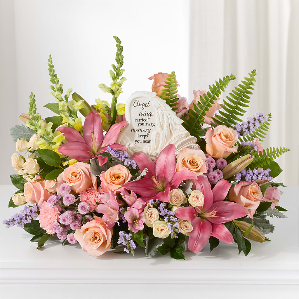 Gentle Light Arrangement – Unique Flowers And Wedding, Dania Beach FL
