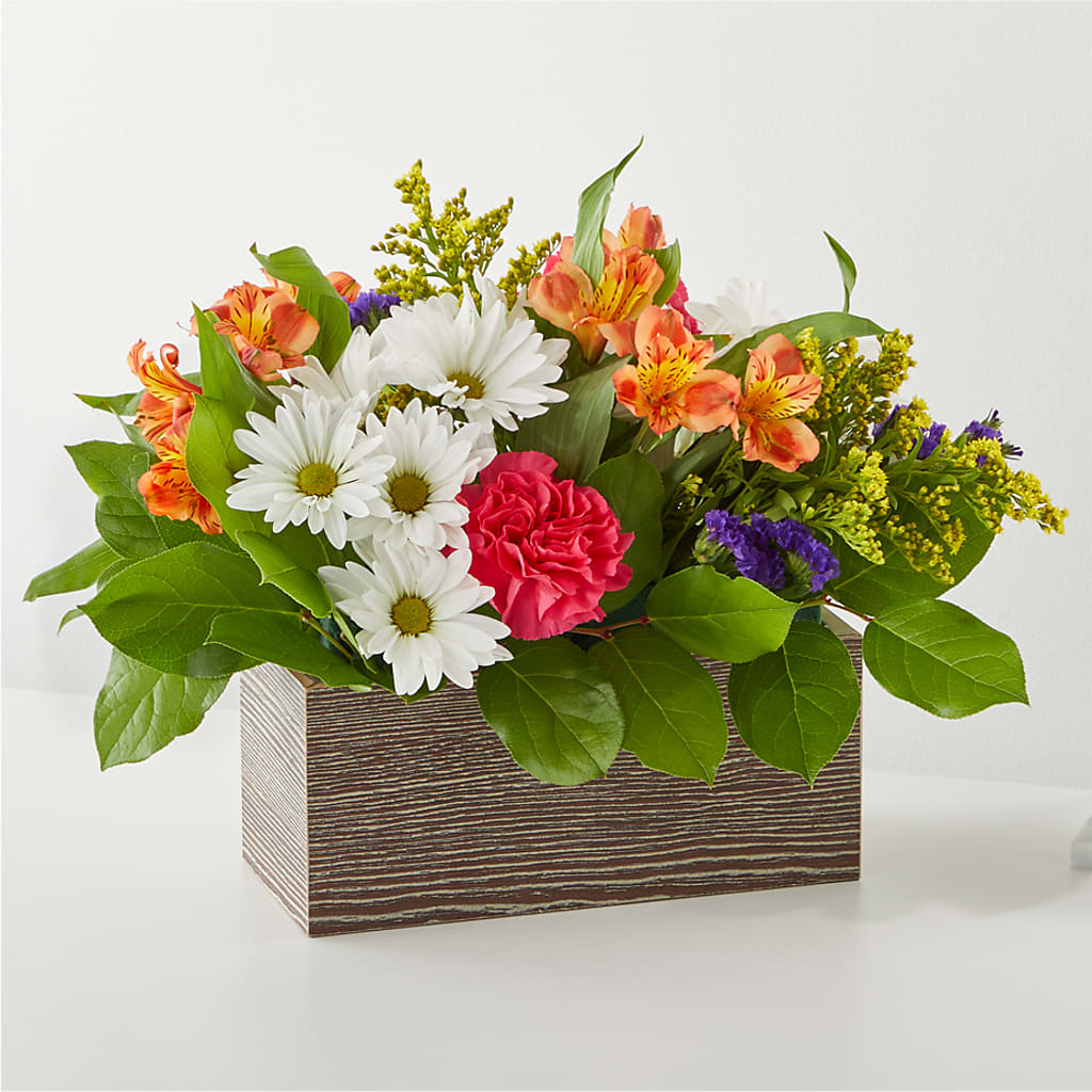 Oopsie Daisy Box Bouquet – Unique Flowers And Wedding, Dania Beach FL