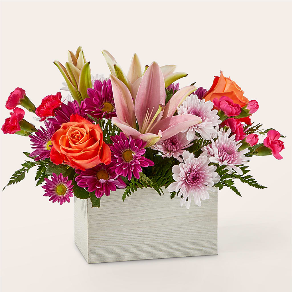 Light of My Life Box Bouquet – Unique Flowers And Wedding, Dania Beach FL