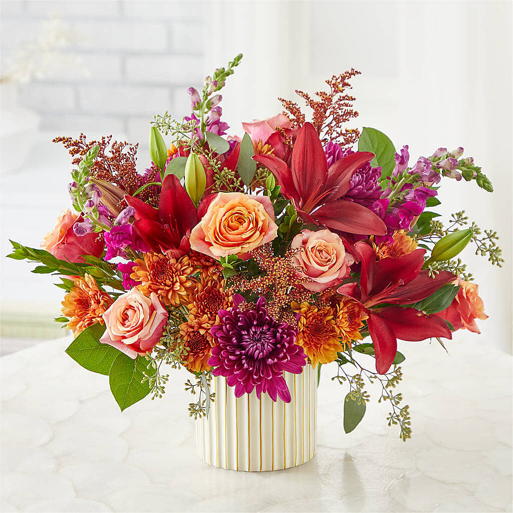 Burgundy Landscape Bouquet – Unique Flowers And Wedding, Dania Beach FL
