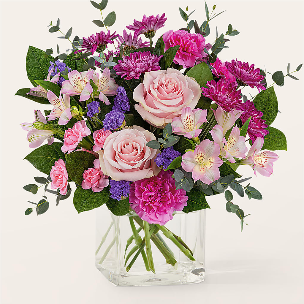 Rosy Radiance Bouquet – Unique Flowers And Wedding, Dania Beach FL