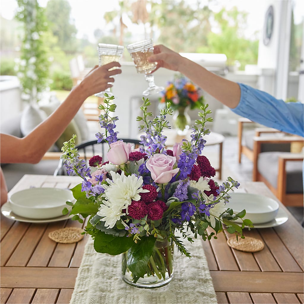 Violet Frost Bouquet – Unique Flowers And Wedding, Dania Beach FL