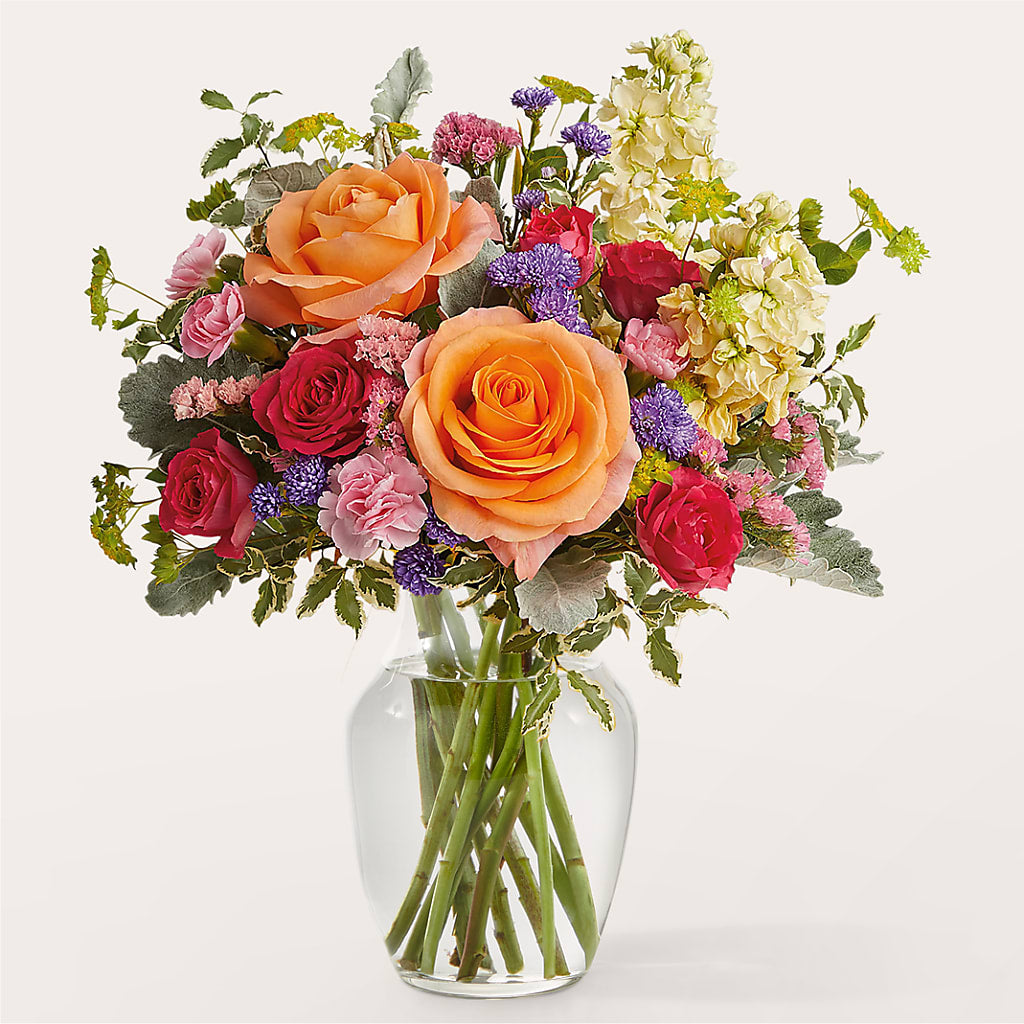 Tangerine Tango Bouquet – Unique Flowers And Wedding, Dania Beach FL