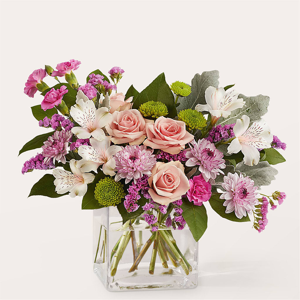 Pink Suede Bouquet – Unique Flowers And Wedding, Dania Beach FL
