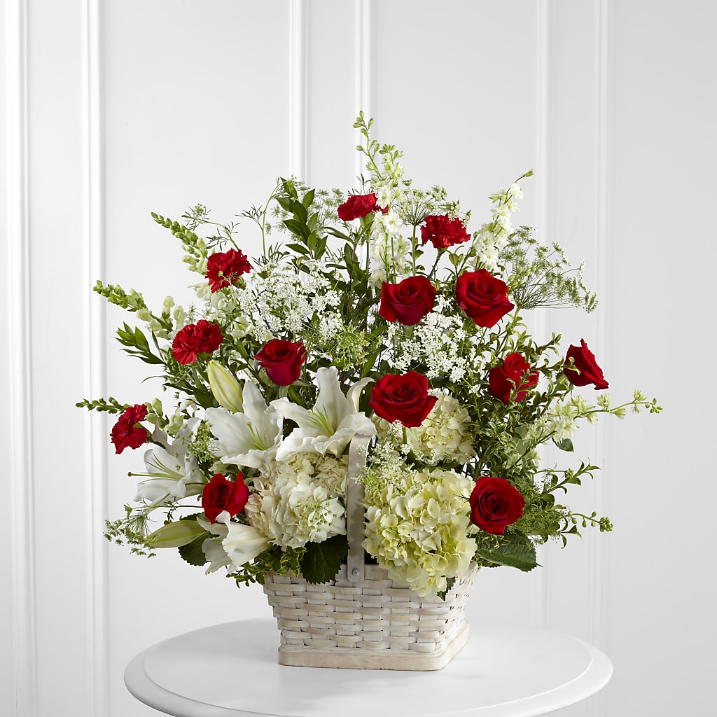 In Loving Memory Arrangement – Unique Flowers And Wedding, Dania Beach FL