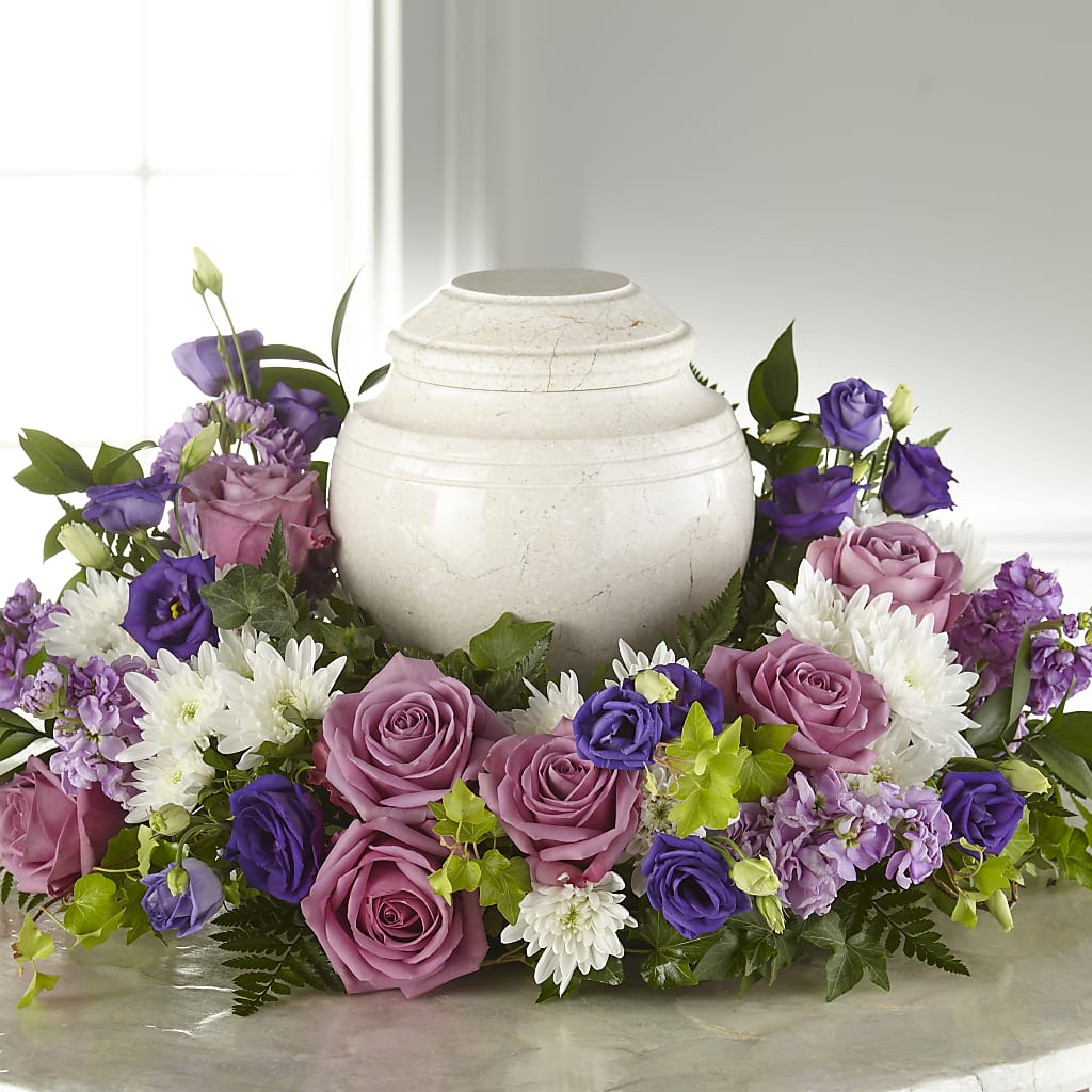 Blooming Sympathy Cremation Adornment – Unique Flowers And Wedding, Dania Beach FL