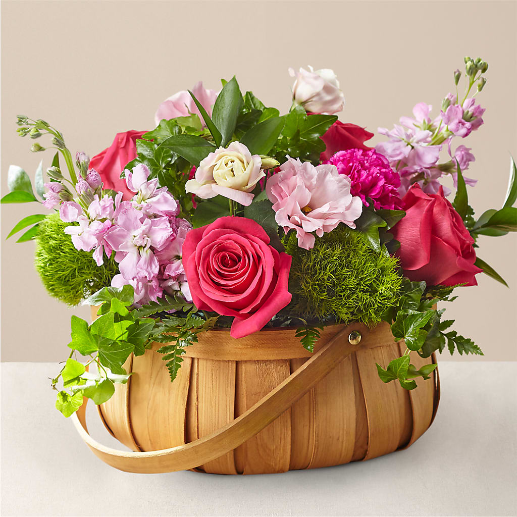 Radiance in Bloom Basket – Unique Flowers And Wedding, Dania Beach FL