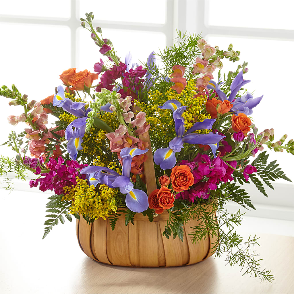 Garden of Life Basket – Unique Flowers And Wedding, Dania Beach FL