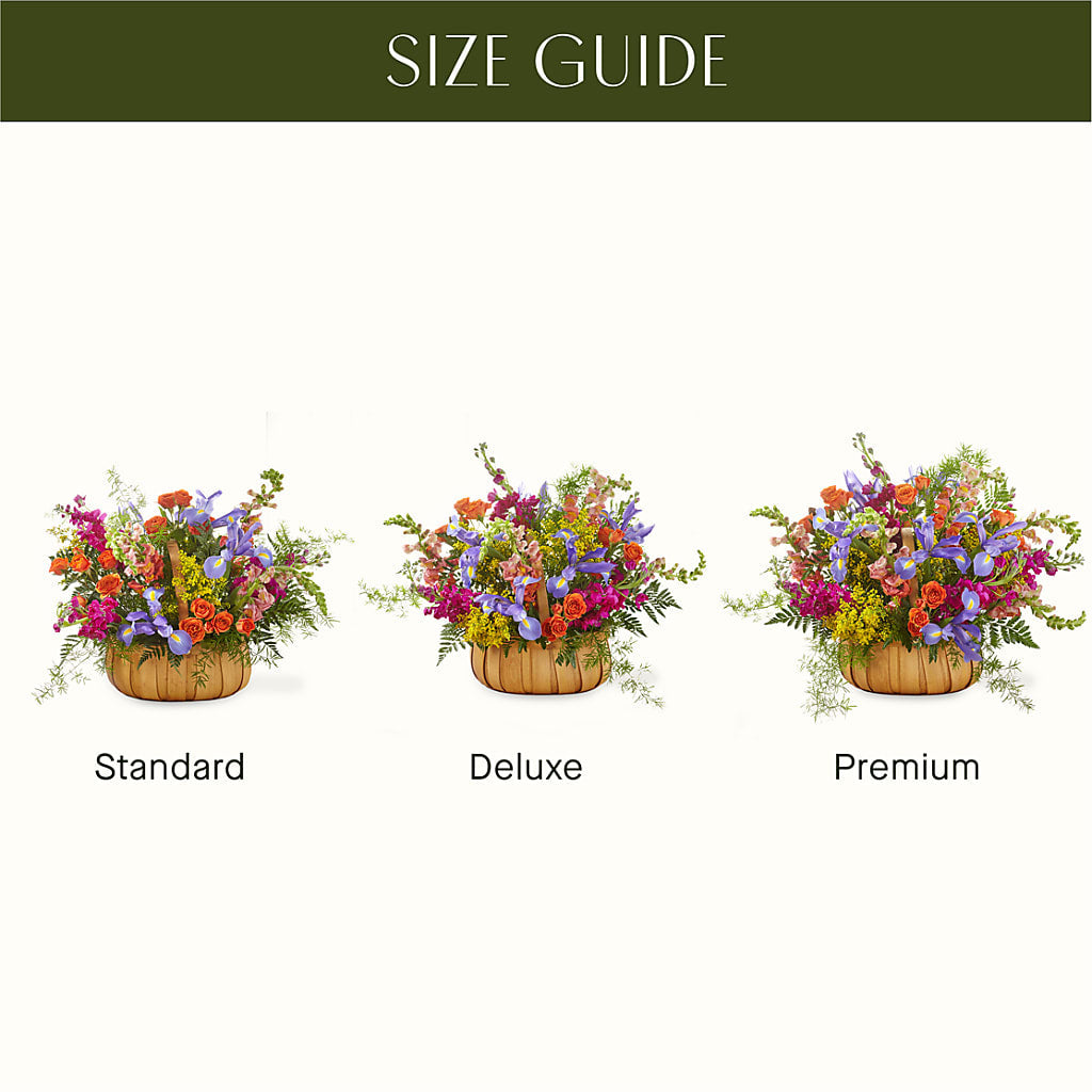 Garden of Life Basket – Unique Flowers And Wedding, Dania Beach FL