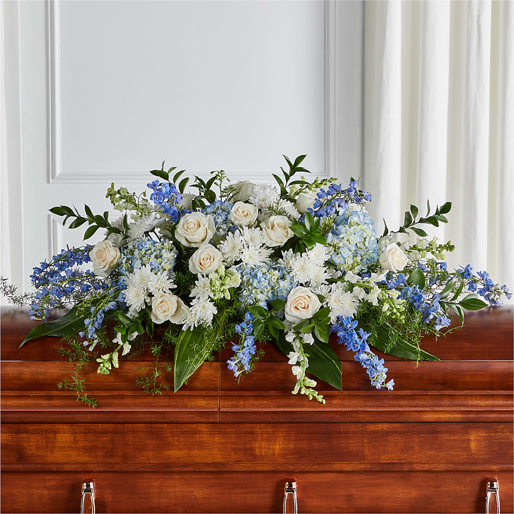 Timeless Essence Casket Spray – Unique Flowers And Wedding, Dania Beach FL