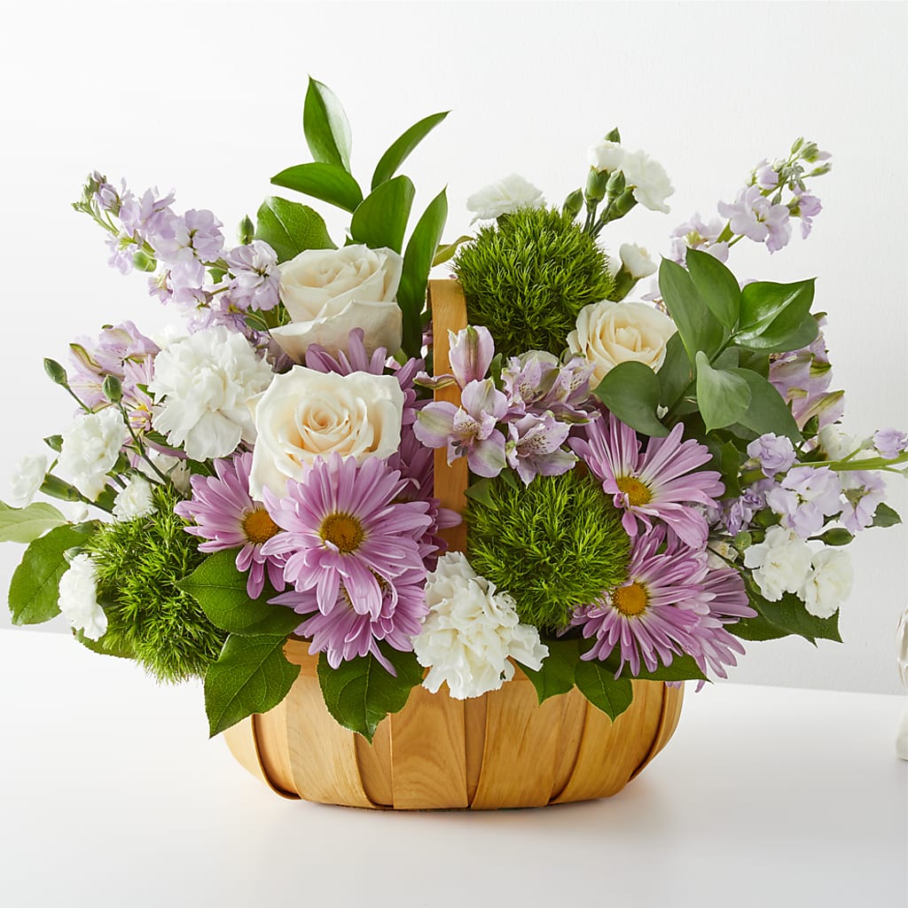 Peace & Love Basket – Unique Flowers And Wedding, Dania Beach FL