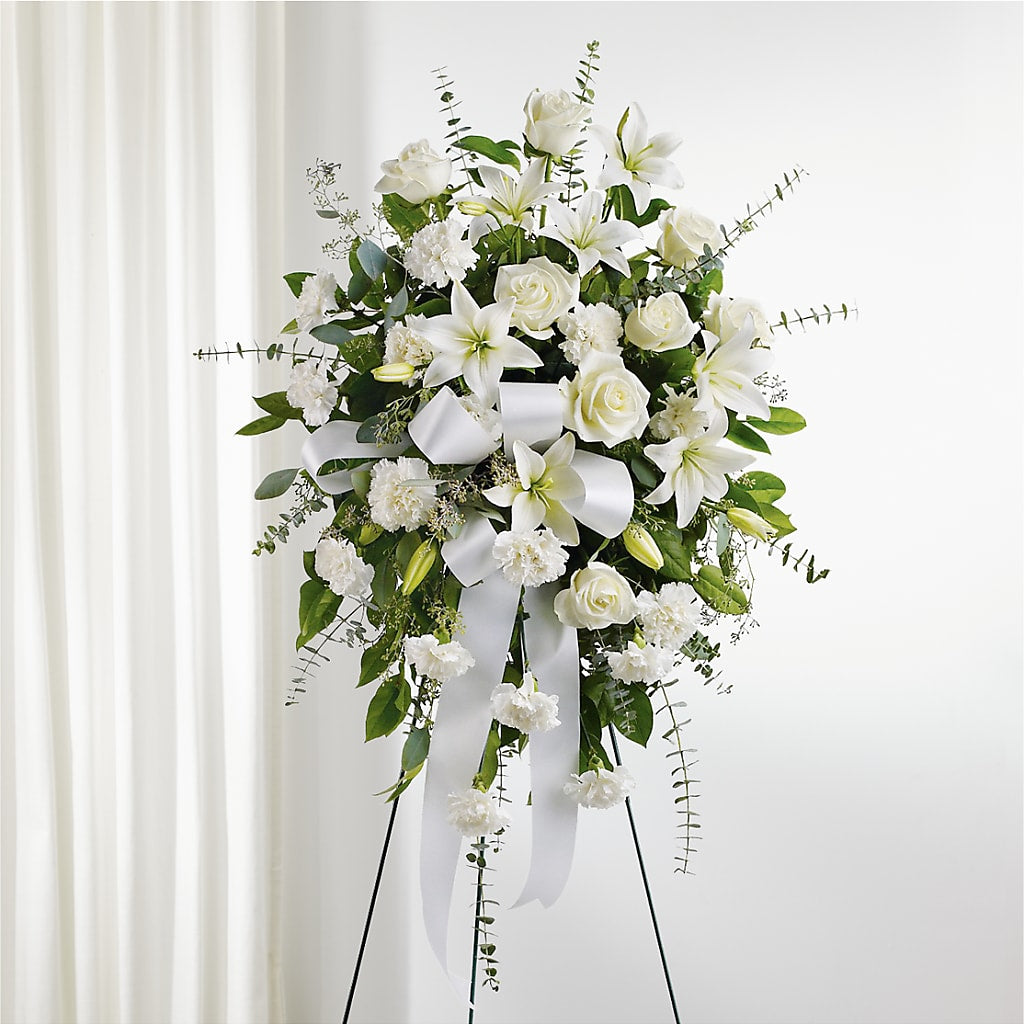 With Care Standing Spray – Unique Flowers And Wedding, Dania Beach FL