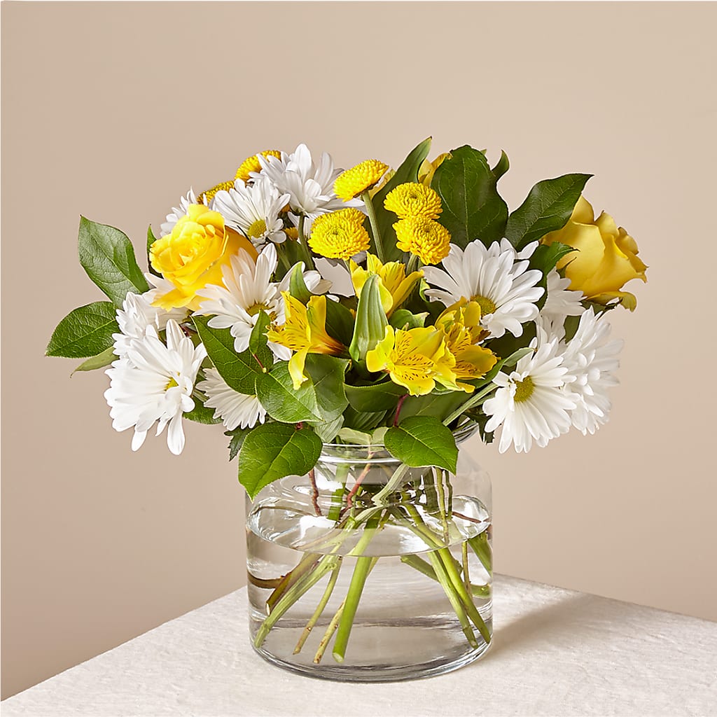 Sunny Sentiments Bouquet – Unique Flowers And Wedding, Dania Beach FL