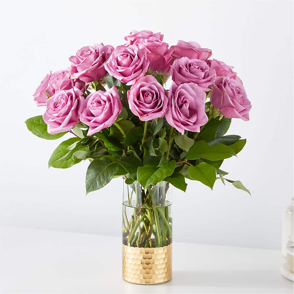 Secret Admirer Lavender Rose Bouquet – Unique Flowers And Wedding, Dania Beach FL