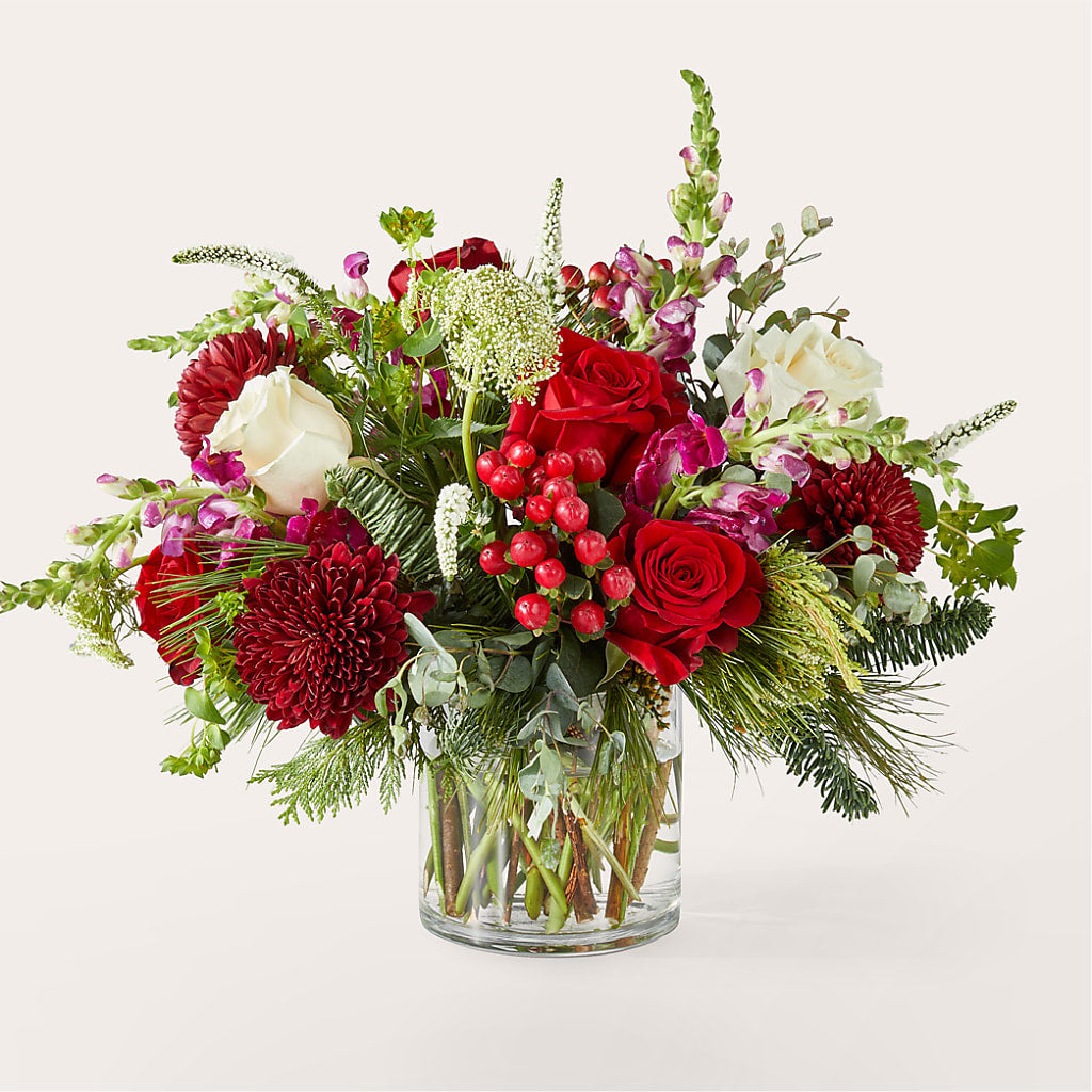 Cranberry Fizz Bouquet – Unique Flowers And Wedding, Dania Beach FL