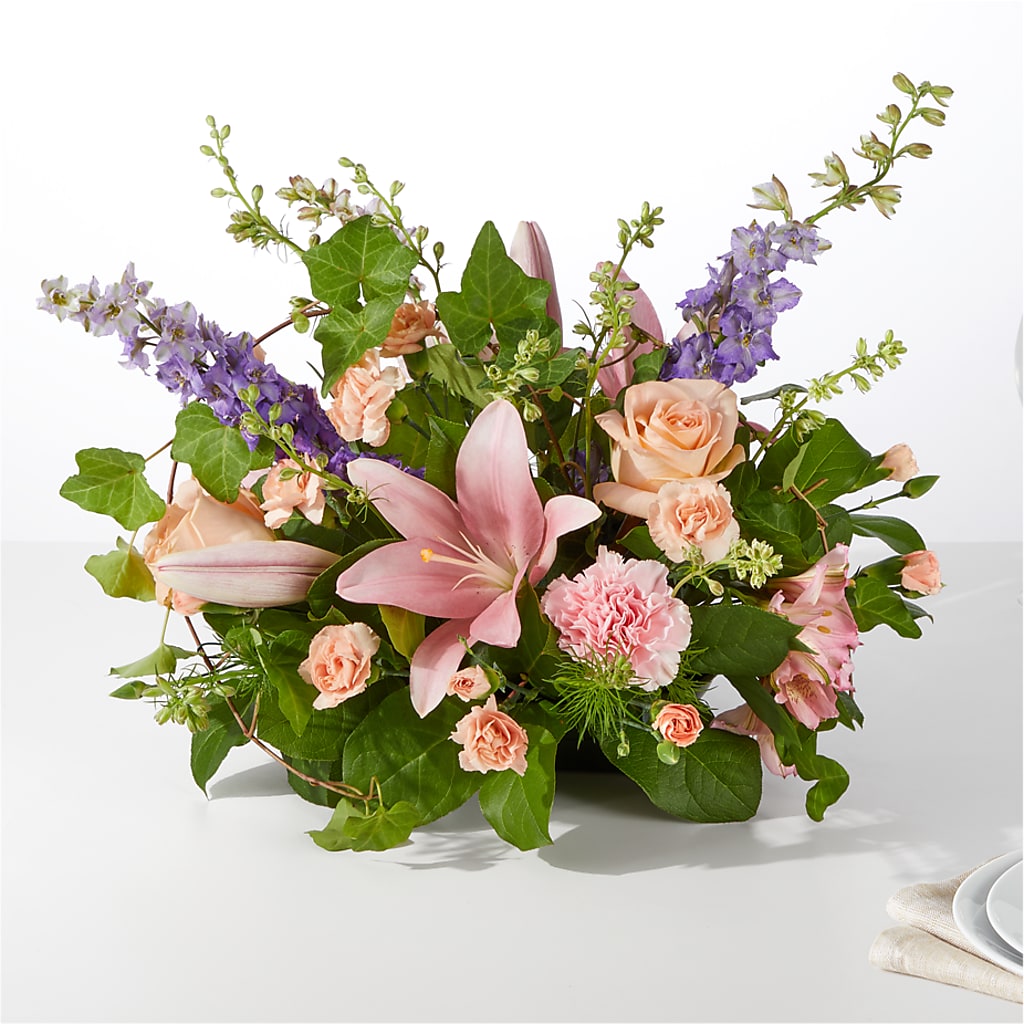 Blossom Time Centerpiece – Unique Flowers And Wedding, Dania Beach FL