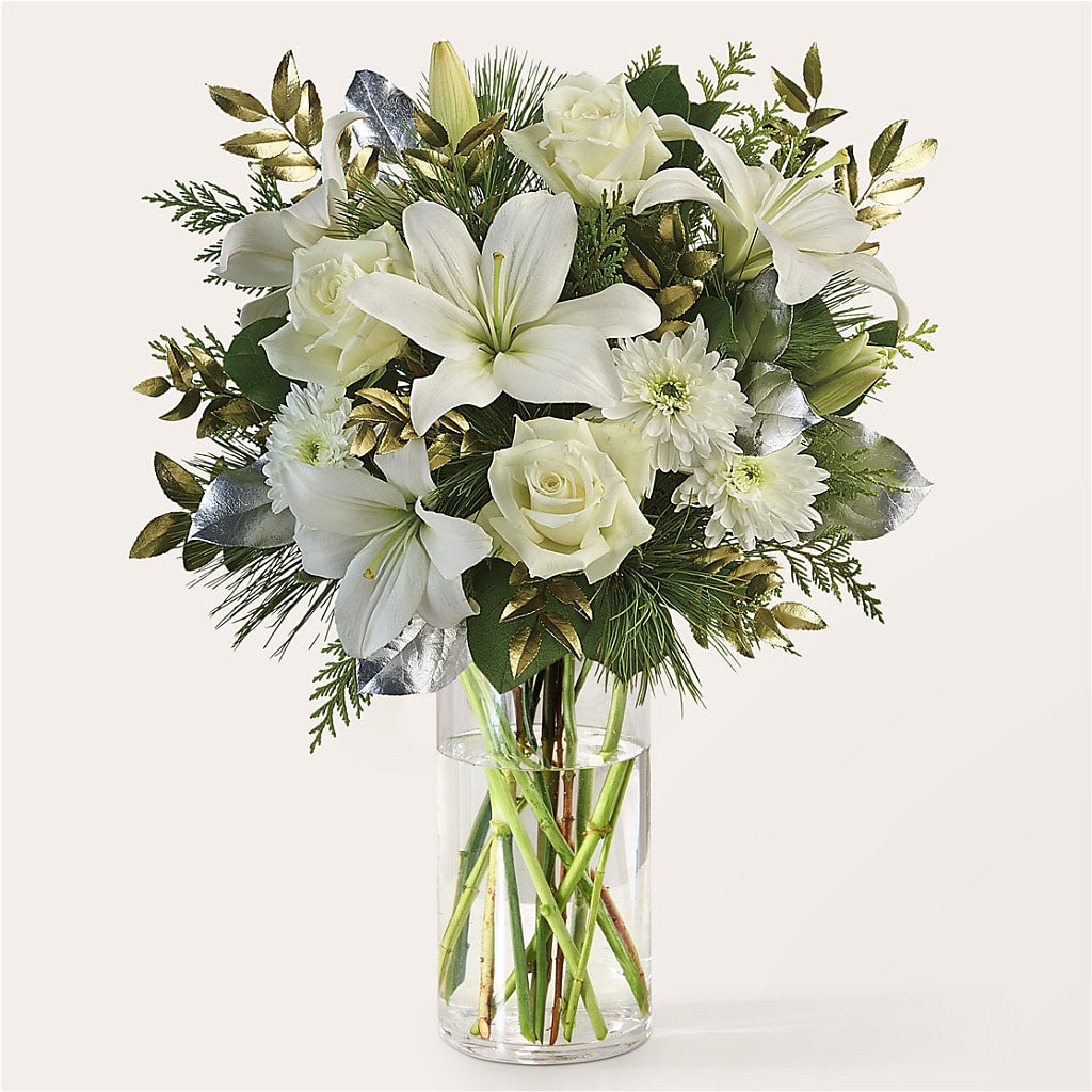 Wintry Mix Bouquet – Unique Flowers And Wedding, Dania Beach FL