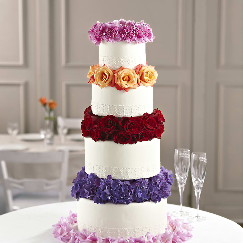 Infinite Love Cake Décor – Unique Flowers And Wedding, Dania Beach FL