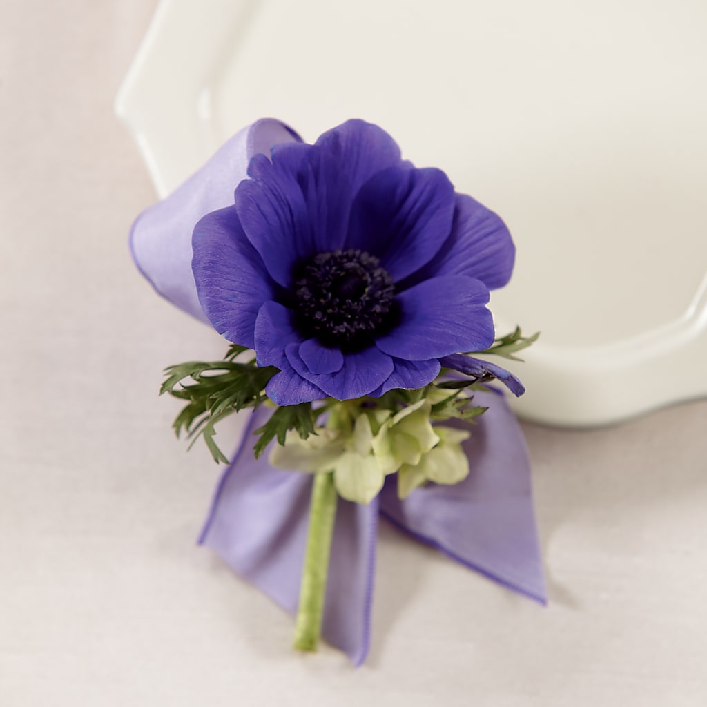 Purple Passion Boutonniere – Unique Flowers And Wedding, Dania Beach FL
