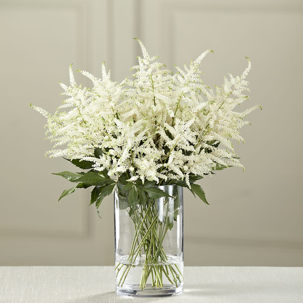 White Astilbe Bouquet – Unique Flowers And Wedding, Dania Beach FL