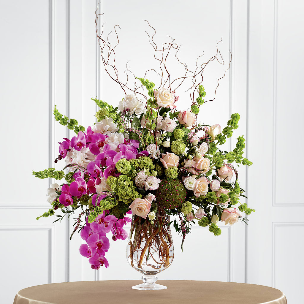 Soft Sophistication Arrangement – Unique Flowers And Wedding, Dania Beach FL
