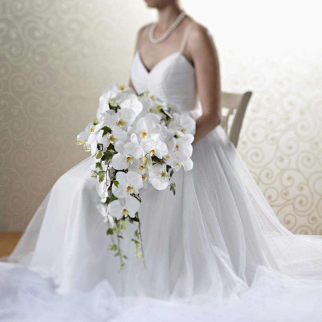 Classic White Bouquet – Unique Flowers And Wedding, Dania Beach FL