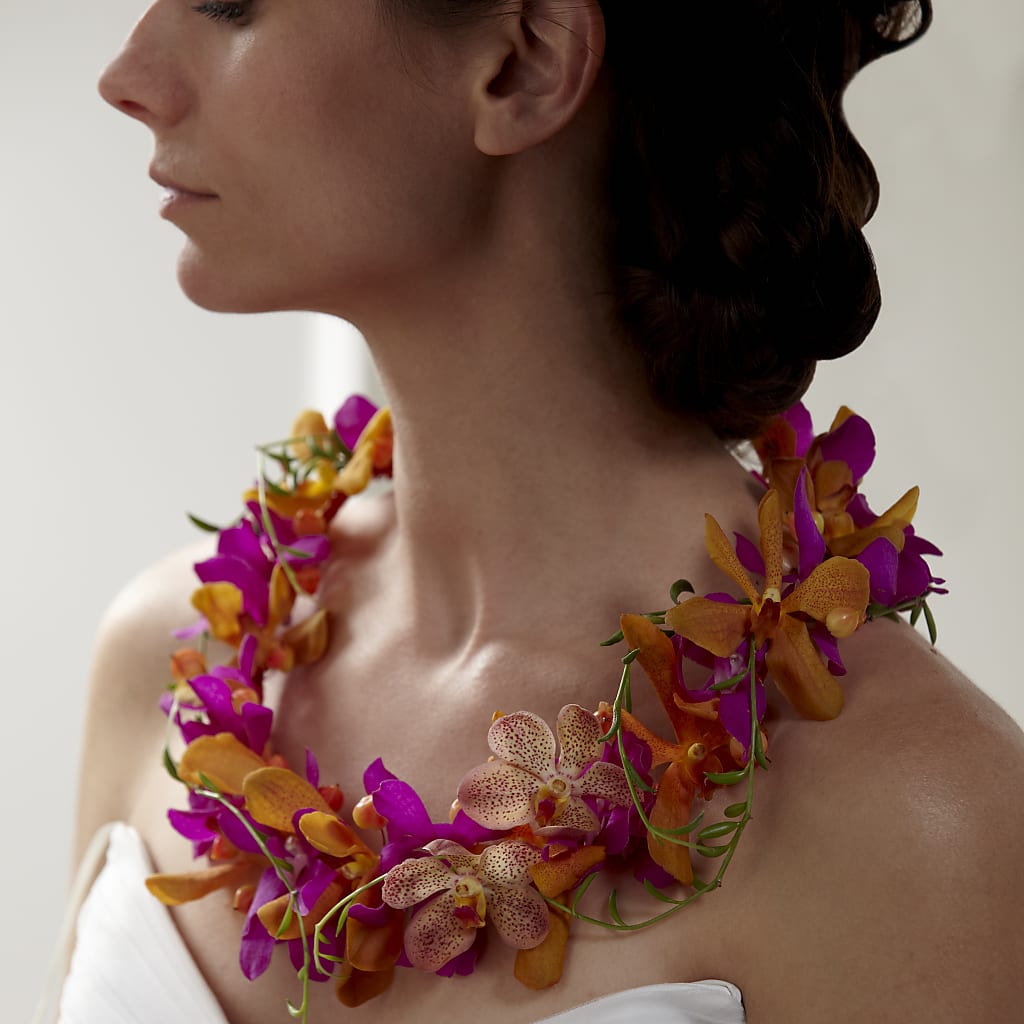 My Sweet Love Floral Necklace – Unique Flowers And Wedding, Dania Beach FL