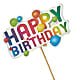 Happy Birthday Pick –  Unique Flowers And Wedding, Dania Beach FL