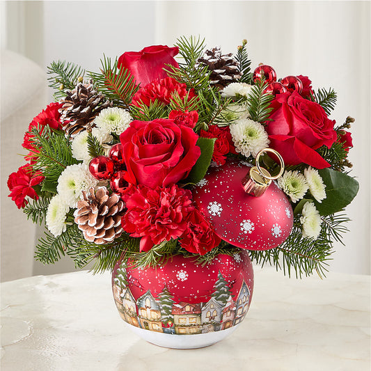 Christmas Carols Ornament –  Unique Flowers And Wedding, Dania Beach FL