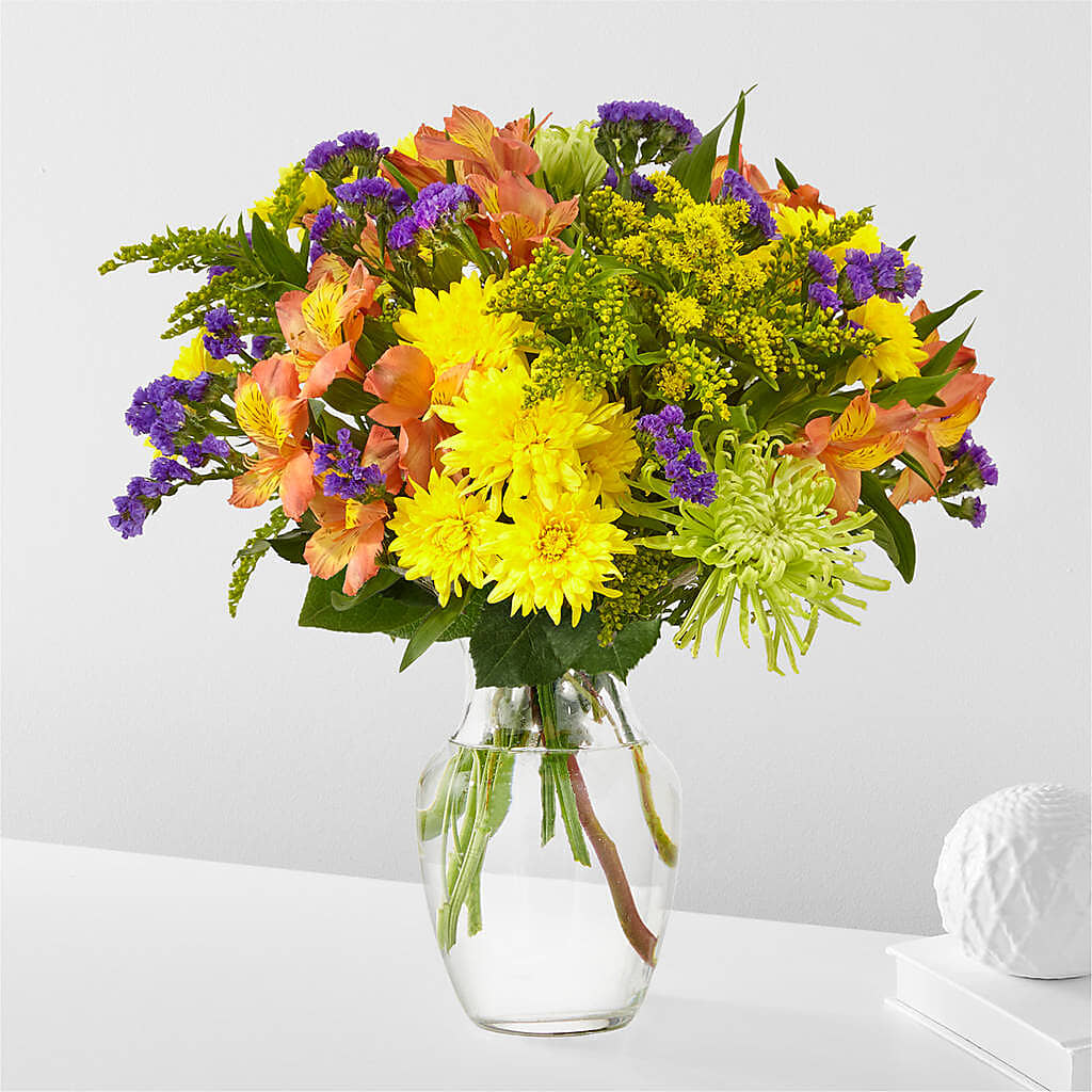 Marmalade Skies Bouquet –  Unique Flowers And Wedding, Dania Beach FL
