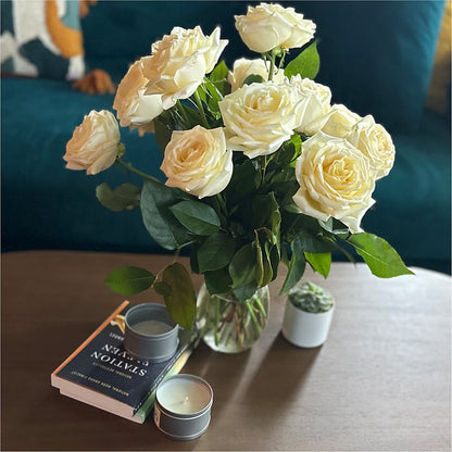 Long Stem Yellow Rose Bouquet –  Unique Flowers And Wedding, Dania Beach FL