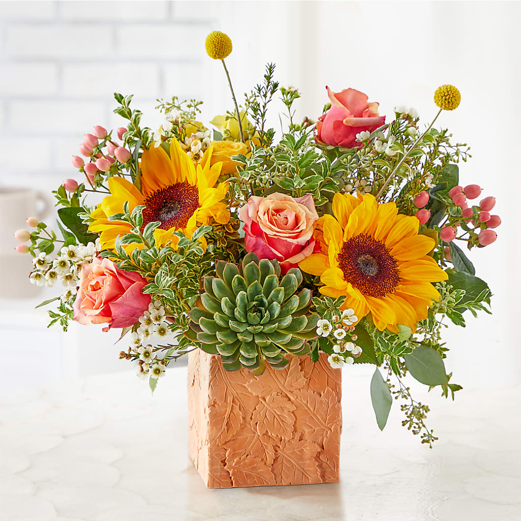 Sunflower Season Bouquet –  Unique Flowers And Wedding, Dania Beach FL