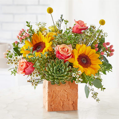 Sunflower Season Bouquet –  Unique Flowers And Wedding, Dania Beach FL