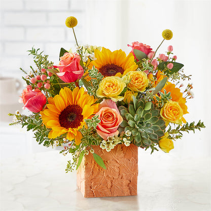 Sunflower Season Bouquet –  Unique Flowers And Wedding, Dania Beach FL