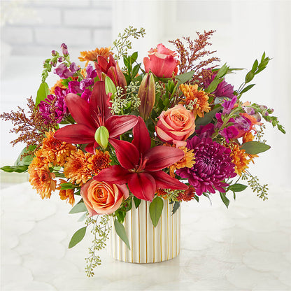 Burgundy Landscape Bouquet –  Unique Flowers And Wedding, Dania Beach FL
