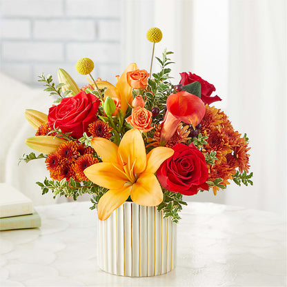 Scarlet Skies Bouquet –  Unique Flowers And Wedding, Dania Beach FL