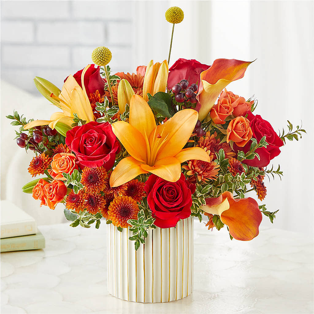 Scarlet Skies Bouquet –  Unique Flowers And Wedding, Dania Beach FL