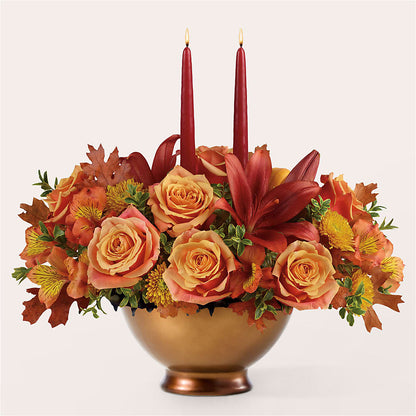 Harvest Table Centerpiece –  Unique Flowers And Wedding, Dania Beach FL
