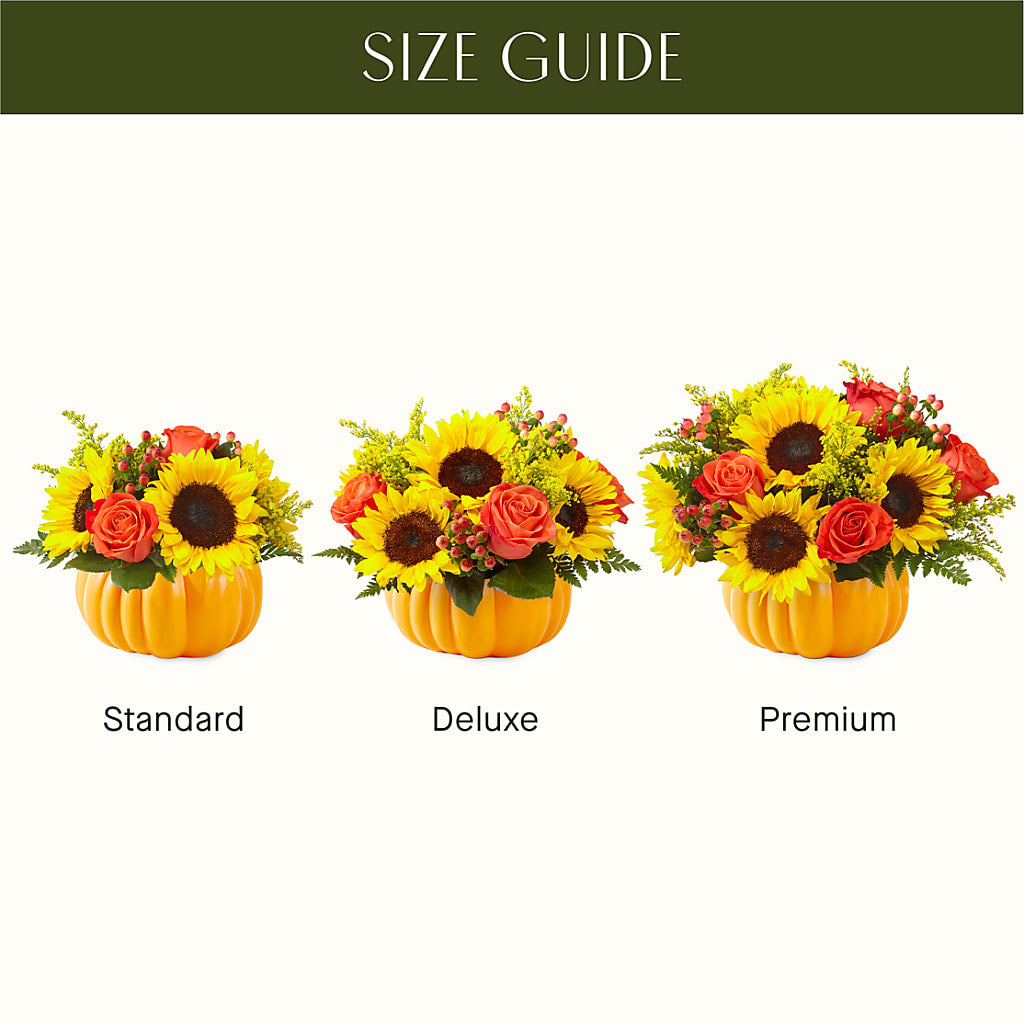 Pick of the Patch Pumpkin Bouquet –  Unique Flowers And Wedding, Dania Beach FL