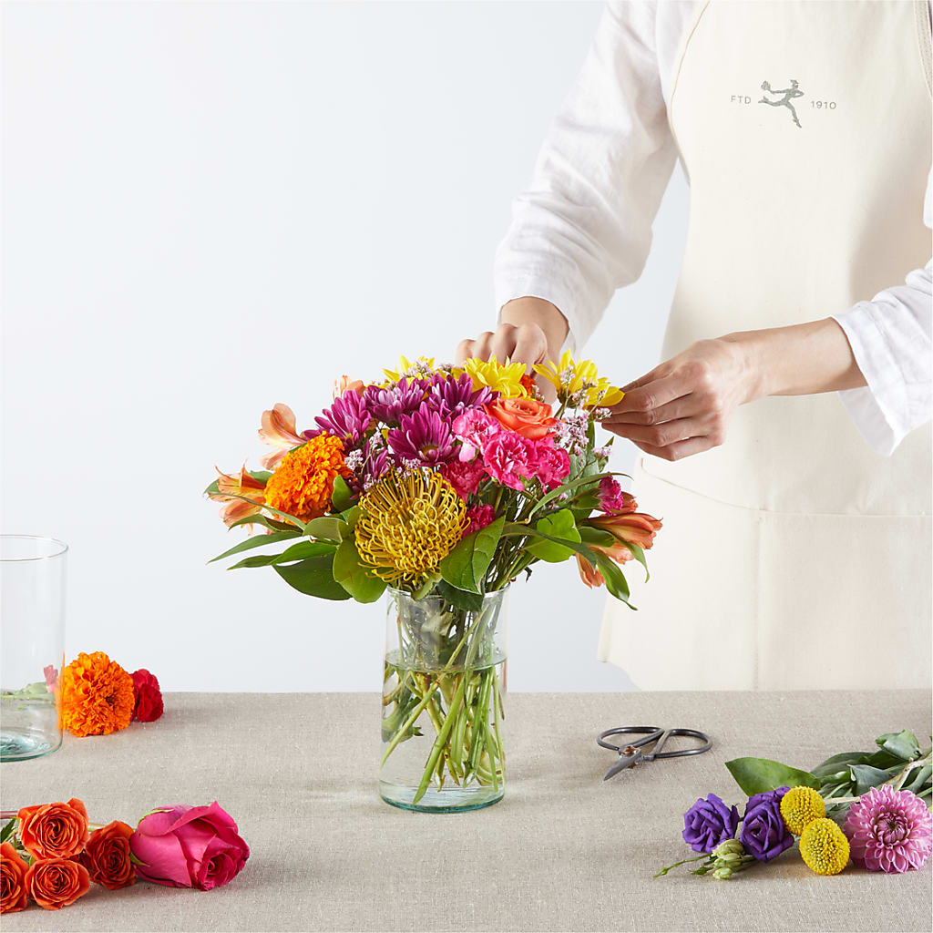 Feast of Color – A Florist Original –  Unique Flowers And Wedding, Dania Beach FL