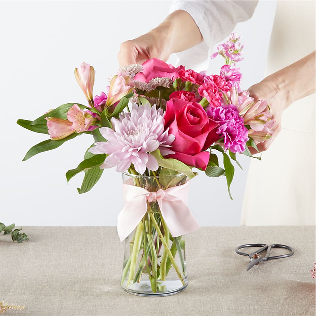 Pink Ribbon - A Florist Original –  Unique Flowers And Wedding, Dania Beach FL