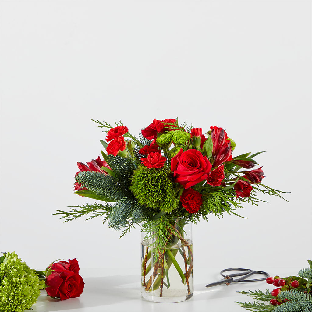 Merry Moment Bouquet – A Florist Original –  Unique Flowers And Wedding, Dania Beach FL