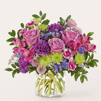 Glass Half Full Bouquet –  Unique Flowers And Wedding, Dania Beach FL