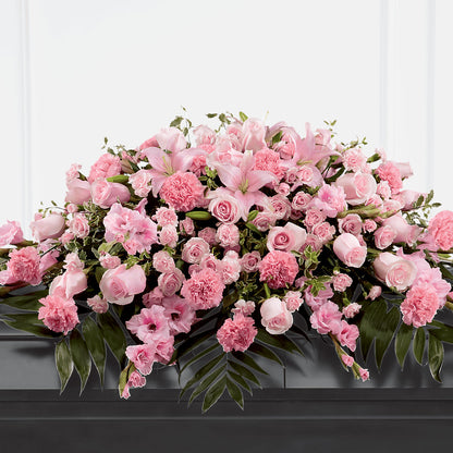 Garden of Comfort Casket Spray (Standard) –  Unique Flowers And Wedding, Dania Beach FL