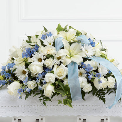 Tender Treasure Casket Spray –  Unique Flowers And Wedding, Dania Beach FL