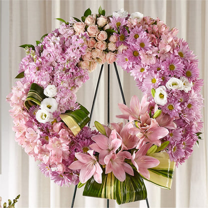 Gift of Warmth Wreath –  Unique Flowers And Wedding, Dania Beach FL