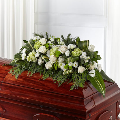 Hopeful Gesture Casket Spray –  Unique Flowers And Wedding, Dania Beach FL