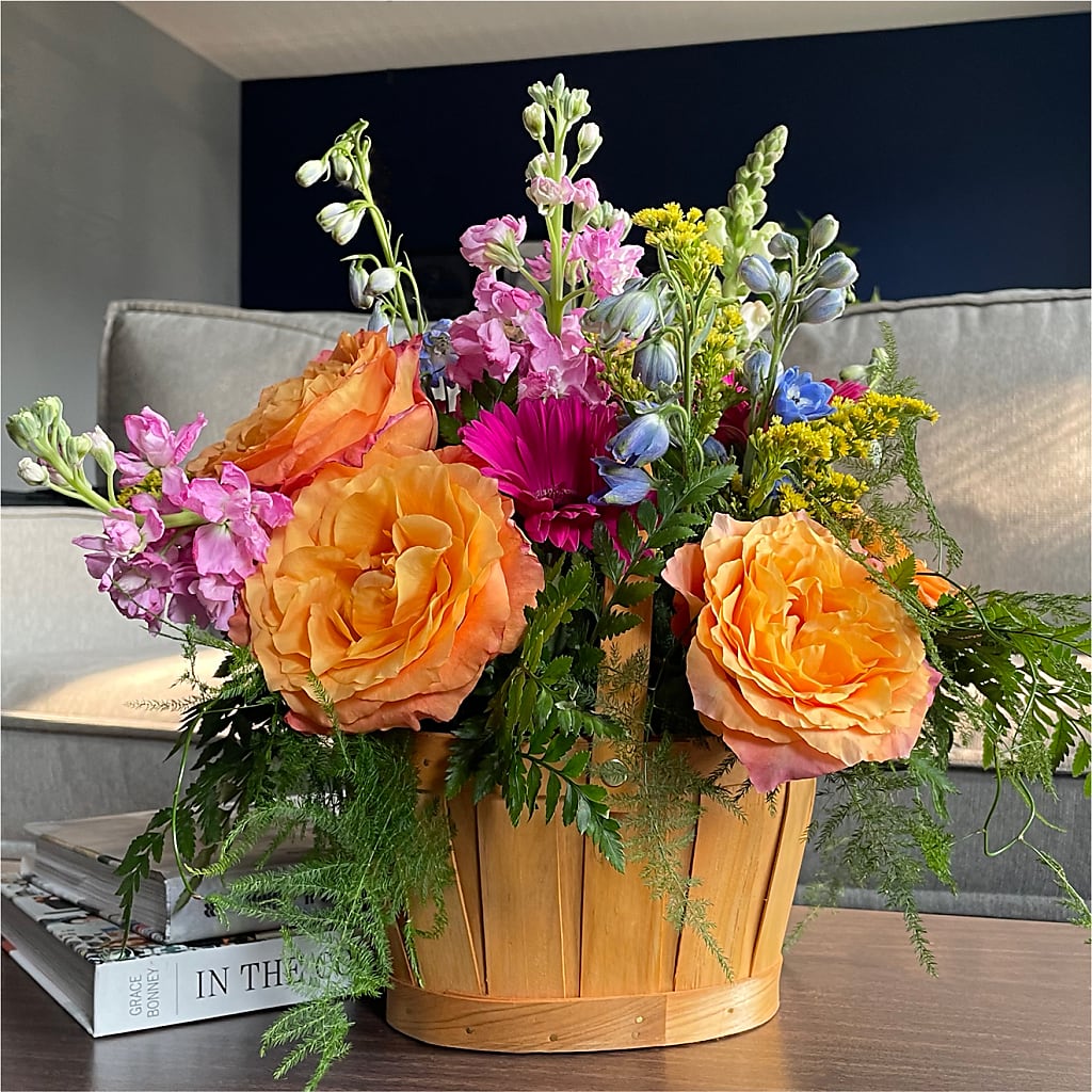 Garden of Life Basket –  Unique Flowers And Wedding, Dania Beach FL